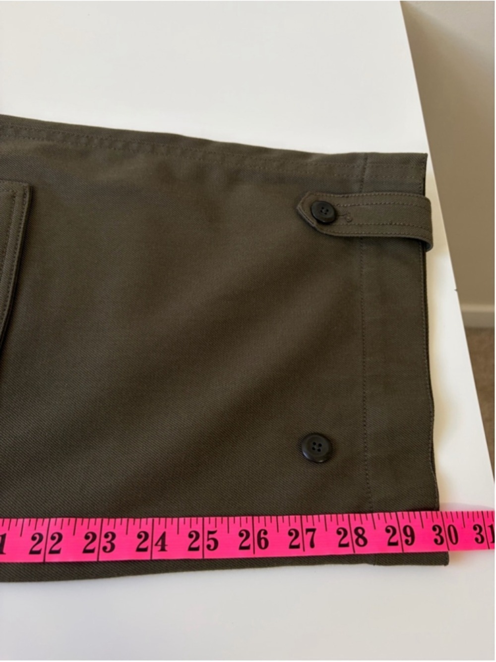 BANANA REPUBLIC WOOL COTTON BLEND PAOLA UTILITY PANT
SIZE 6 - Picture 13 of 13